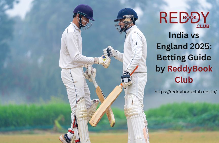 You are currently viewing India vs England 2025: Betting Guide by ReddyBook Club
